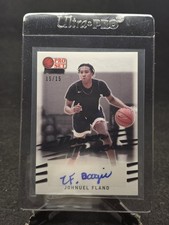 2022 Leaf Pro Set Power Johnuel Fland Rookie Auto /15 PM-JF1