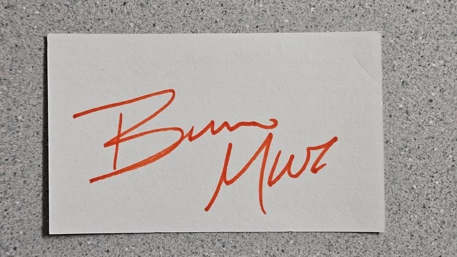 25+ Original Autographed Rock & Pop Cards & Papers for sale