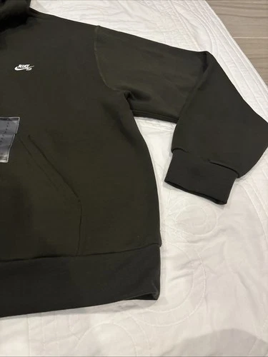 Nike SB Fleece Large Pullover Skate Hoodie FV7351-355 Sequoia/White NWT image 3