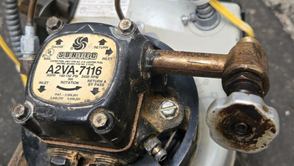 Suntec A2VA-7116 single Stage Oil Burner Pump - Beckett A AF AFG Boiler Furnace