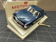 Vintage 1960's Ideal MOTORIFIC Blue MERCEDES BENZ 230SL body MIB Old Store Stock