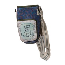 Natural Life Insulated Water Bottle and Cell Phone Carrier "LET'S JUST GO!"