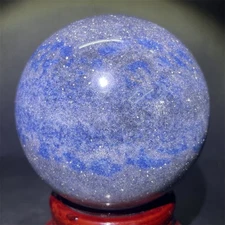 2.8LB 3.7" Fine Natural K2 Sphere Crystal Quartz Heal Energy Ball Decor Gift