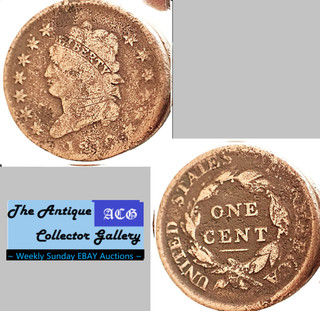 US 1810 CLASSIC HEAD LARGE CENT🪙Early Copper Penny🪙Antique🪙