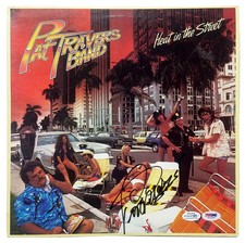 Pat Travers Signed Autographed Record Album LP ACOA PSA