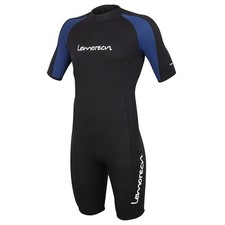 Lemorecn Wetsuit Shorty Premium 3MM Neoprene Diving Suit Jumpsuit Men  s Medium