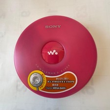 SONY D-EJ002 Walkman Portable CD Player Pink Operation Confirmed Used from Japan