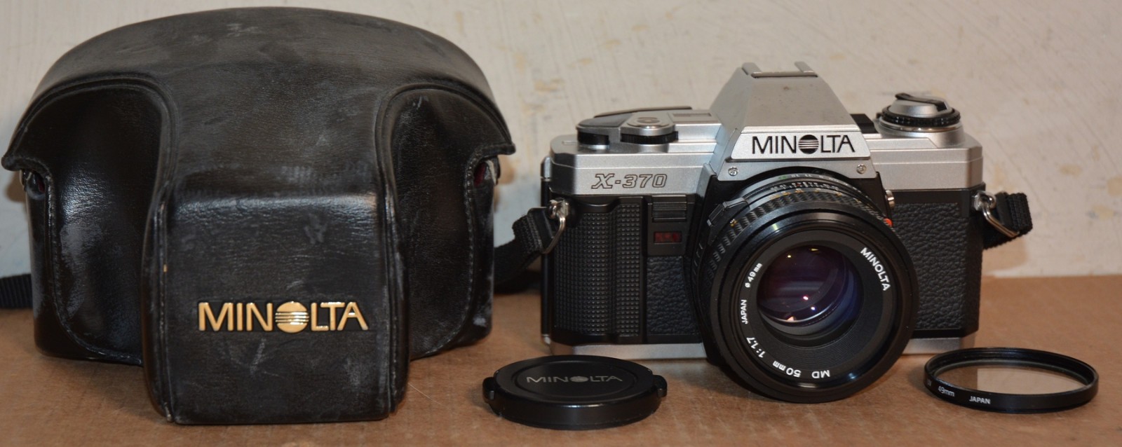 Minolta X-370 vintage camera equipment - eBay listing photo 1