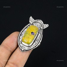 Halloween Sale Atlantisite Gemstone 925 Silver Solitaire Promise New Ring US 8