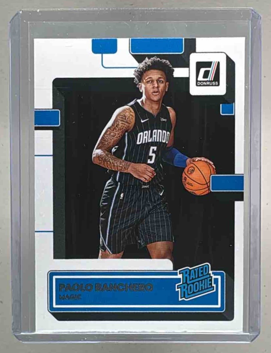 Paolo Banchero 2022 Panini Donruss #201 RC Rated Rookie