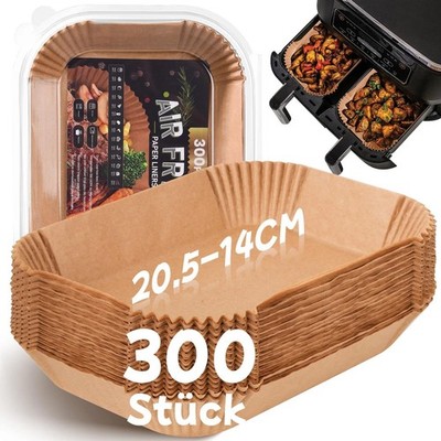300 Backpapier für-Ninja AF400EU Double Stack 7.5-9.5L Heißluftfritteuse Zubehör