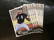 2016 Bowman Draft BD-17 Jimmy Lambert 10 count lot Chicago White Sox