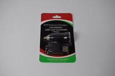 Universal USB Car Charger with USB to 3.5mm Adapter