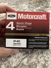 Ford Motorcraft Original SP-405 Ignition Spark Plug AGSF-22F-M1 (Pack of 4)