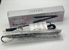 NIB NEVER OPENED ADAGIO CALIFORNIA NOT SO MINI CERAMIC FLAT IRON Free Shipping