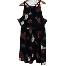 Torrid Floral Textured Knit Skater Dress Torrid Size 3