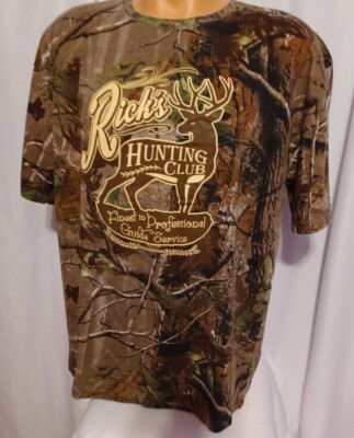 Code V Camouflage Short Sleeve T-Shirt Rick's Hunting Club XL
