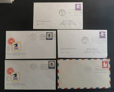 USPS And FDC Stationary Envelopes From 1956 To 1981