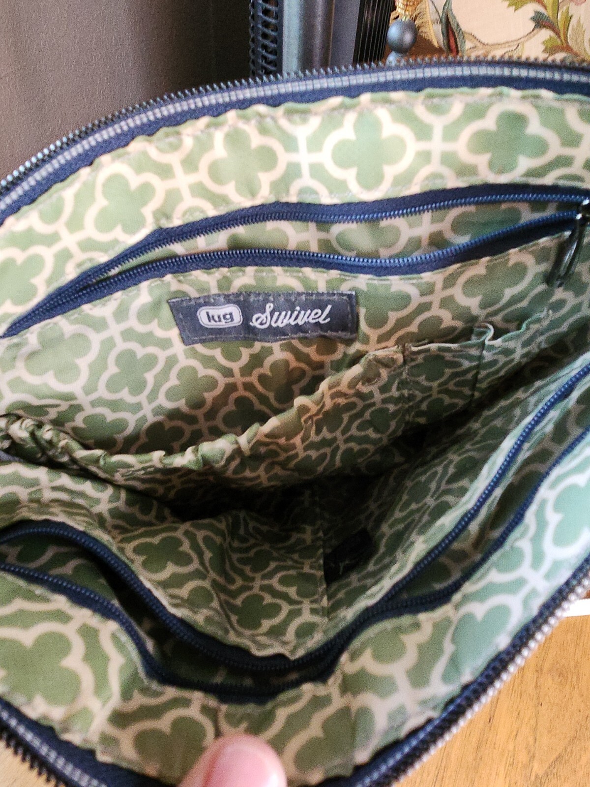 Lug Convertible Crossbody Shoulder Bag RFID Protectio… Gem