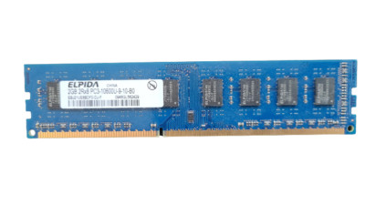 Elpida 2GB DDR3 RAM 1333MHz PC3-10600U DIMM 2Rx8 Desktop getestet