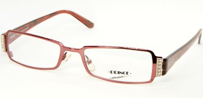 Neu PRINCE 4306 HA209-LU Pink/Andere Brille Brillengestell 49-17mm Italien