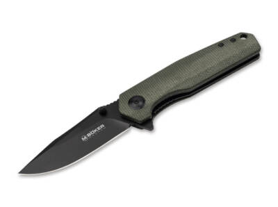 BOKER MAGNUM Field Flipper Folding Knife 2.83'' Blade 440A Micarta - 01SC006