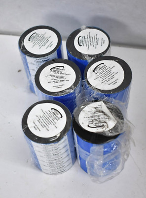 Zebra Ink Ribbon Roles Lot of 6 Inspec Labeling Zebra Ribbon Rolls 4.02