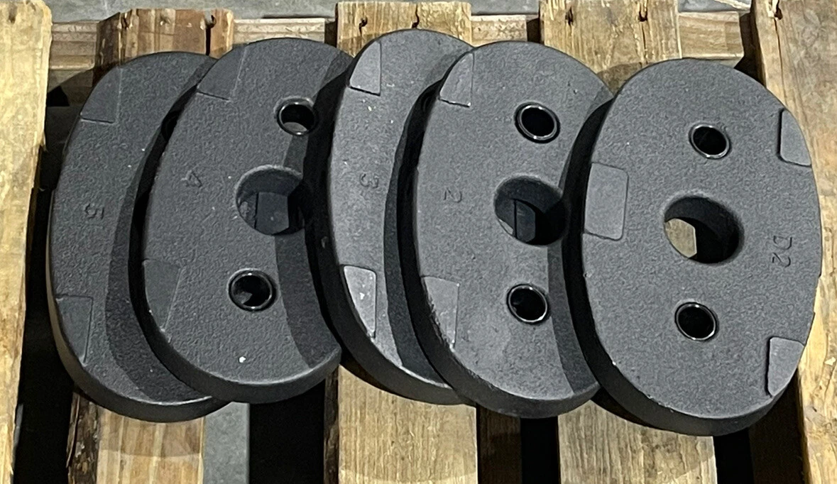 5 10lb Inspire Weight Stack Upgrade Add Ons 50lbs Total Fits FT1