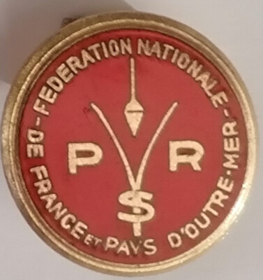 PSR Fédération Nationale France & Pays Outre Mer Knopfleiste FRAISSE DEMEY 1950