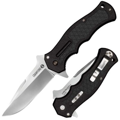 Cold Steel Crawford Model 1 (Black) / 8 3/8'' Overall / 3 1/2'' Blade