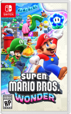 Super Mario Bros Wonder - Nintendo Switch (Original Case & Cartridge)