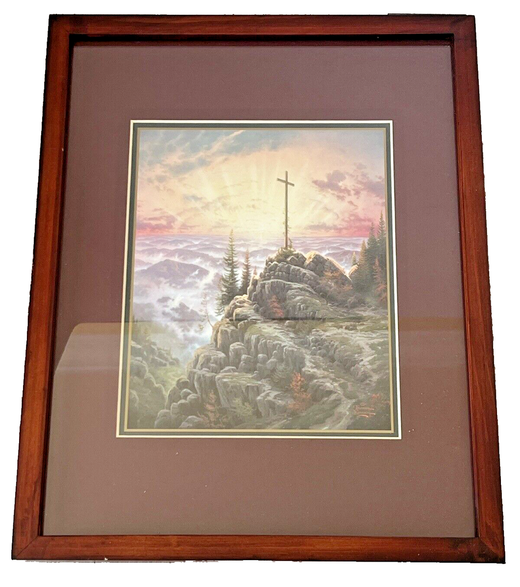 Thomas Kinkade リトグラフ作品 フレーム付き Follow The YELLOW BRICK ROAD® - Canvas Classics Canvas Classics