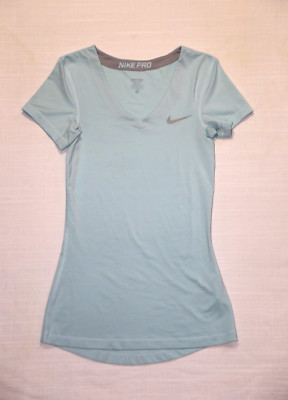 Nike PRO Dri- Fit Sportshirt türkises Gr.XS Fitness T-Shirt Gymnastik. Top Zus.