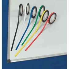 Image of Magnetic Tape 10mmx1m Assorted (Red/Green/Black) 439181