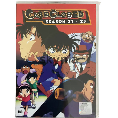 Detective Conan Case Closed Season 21-25 English Subtitle Anime DVD