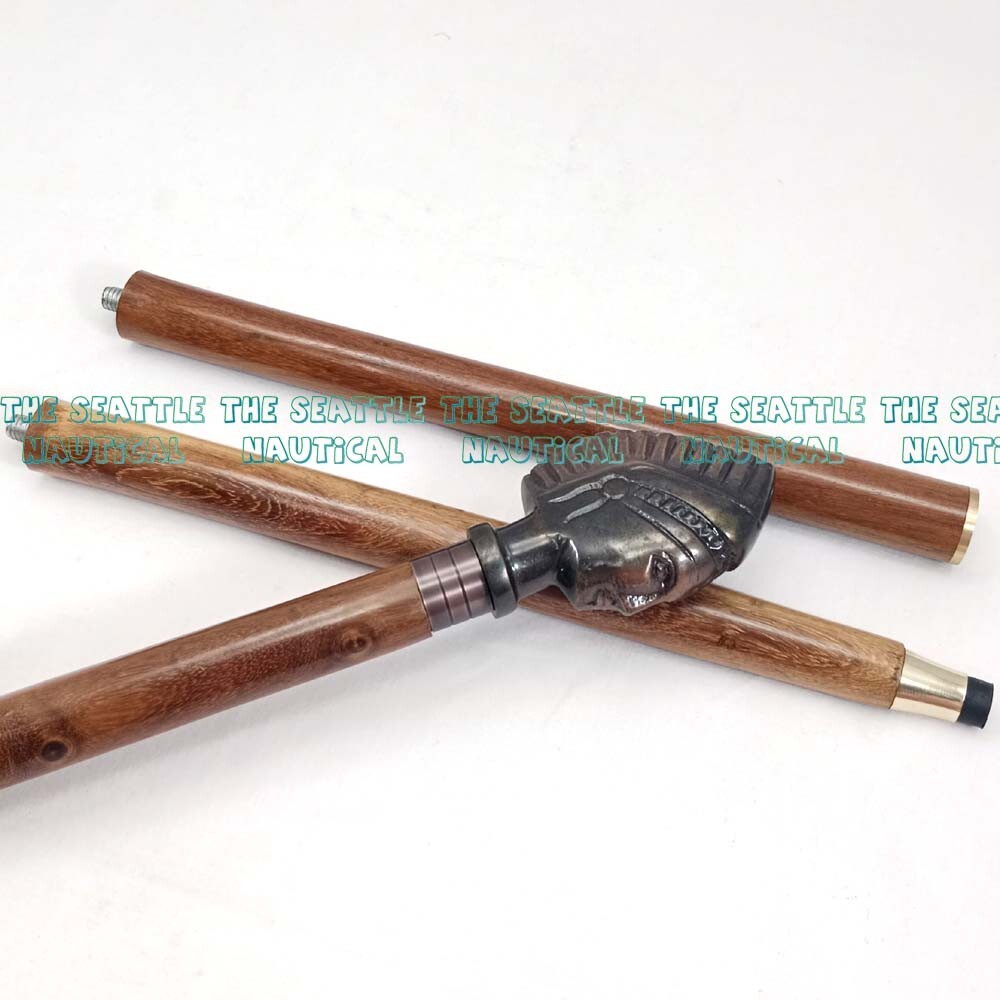 Working Style Designer Foldable Walking Stick, Wo… - image 4