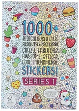 Fashion Angels 1000+ Cute Stickers, 40-Page Sticker Book for Kids Ages 6+ and Up