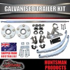 DIY 1000KG Boat Jetski Trailer Kit Galvanised Axle Dacromet Eye to Eye springs