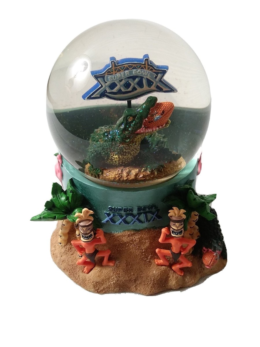 NFL Super Bowl XXXLX Water Globes 2005 #97 of 5000 | eBay