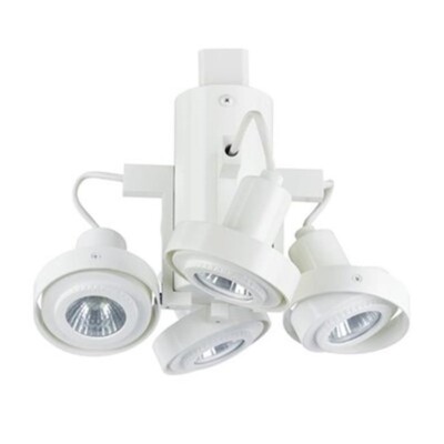 Cal Lighting 120V, GU10, 4 Lights, 50W Max Truck, Silver - HT-964-GU10-PS