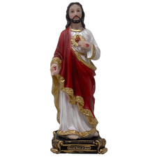 Sacred Heart Of Jesus 8" Religious Figure Sagrado Corazon De Jes s