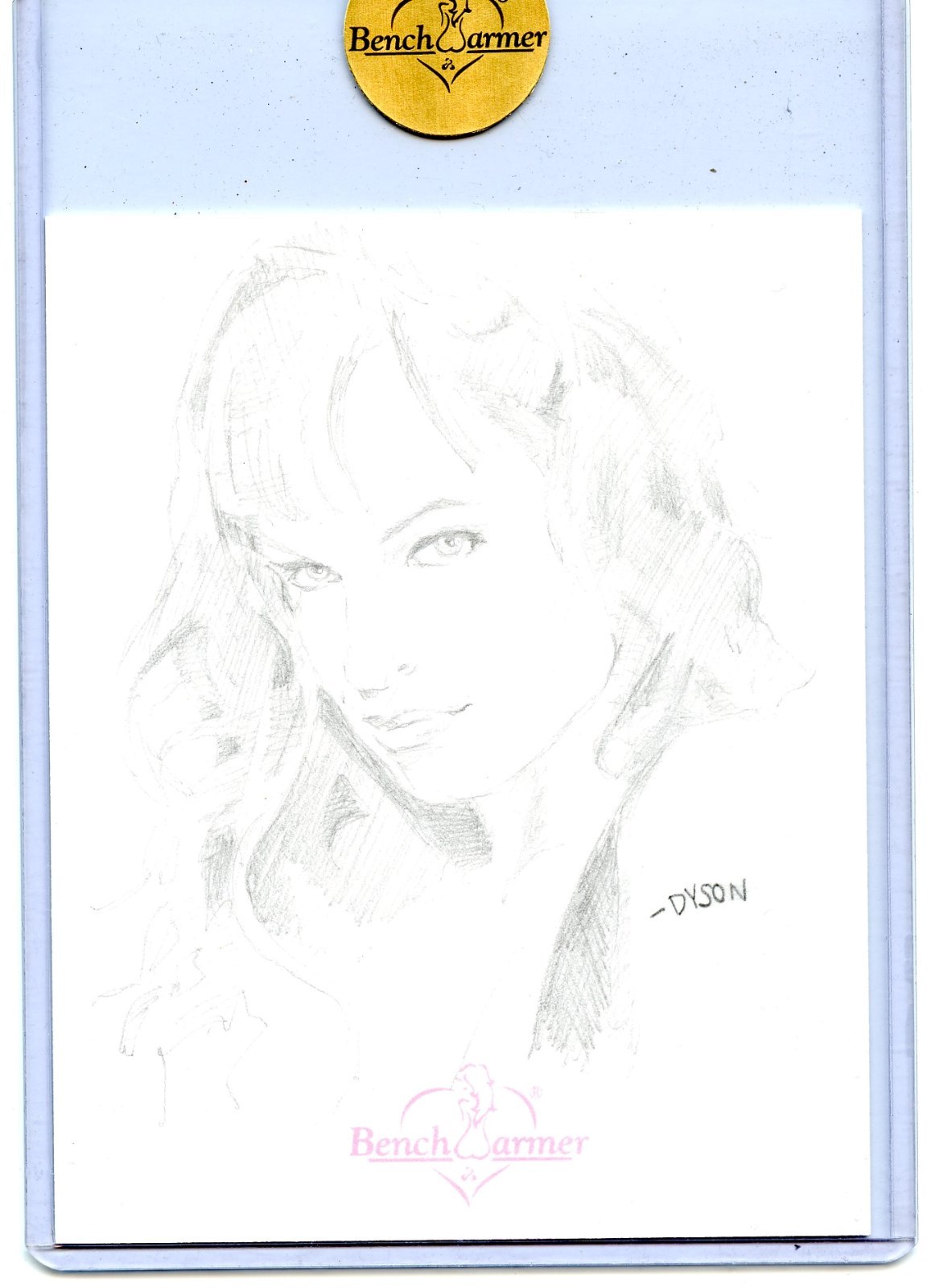 2007 BENCHWARMER CHRISTY HEMME JUMBO SKETCH CARD BY DYSON eBay