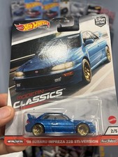 Hot Wheels 1:64 Subaru Impreza 22B STi-Version 1998 Modern Classics Real Riders