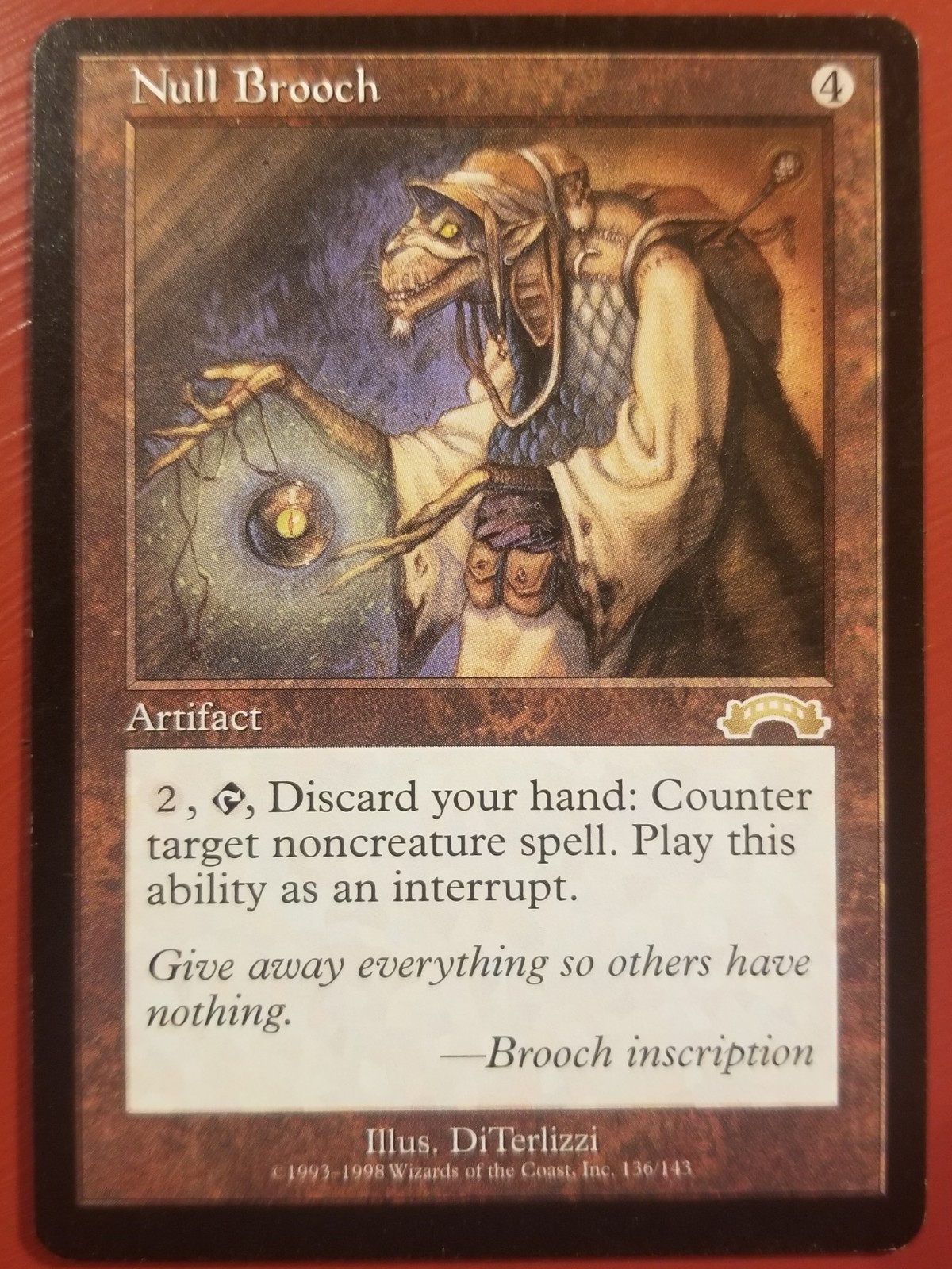 MTG Null Brooch Exodus EX-NM