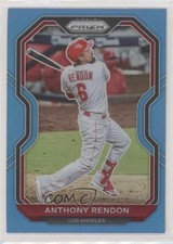 2021 Panini Prizm Tier III Carolina Blue Prizm Anthony Rendon #245 0v7