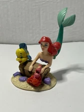 Disney Little Mermaid Figure Japanese Version Tokyo Exclusive Deco PAC 3”
