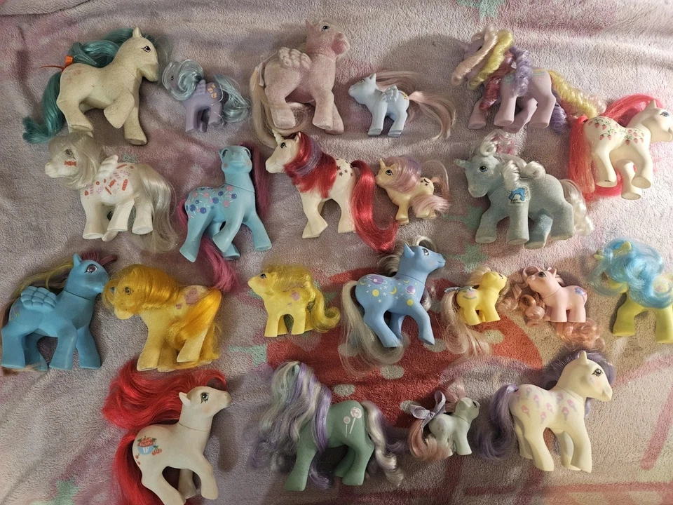 Lote de 22 Primeira Geração My Little Pony - Geração 1 - Night Glider - Yum Yum - Novo Na Caixa - Imagem 2 de 4