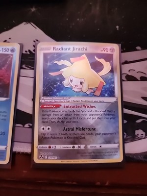 Radiant Jirachi 120/195 Prize Pack Series Cards Holo