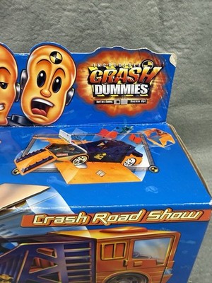 VINTAGE HOT WHEELS INCREDIBLE CRASH DUMMIES CRASH ROAD SHOW NIB