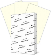 11x17 Cream Copy Paper 24lb 500 Sheets Smooth Finish